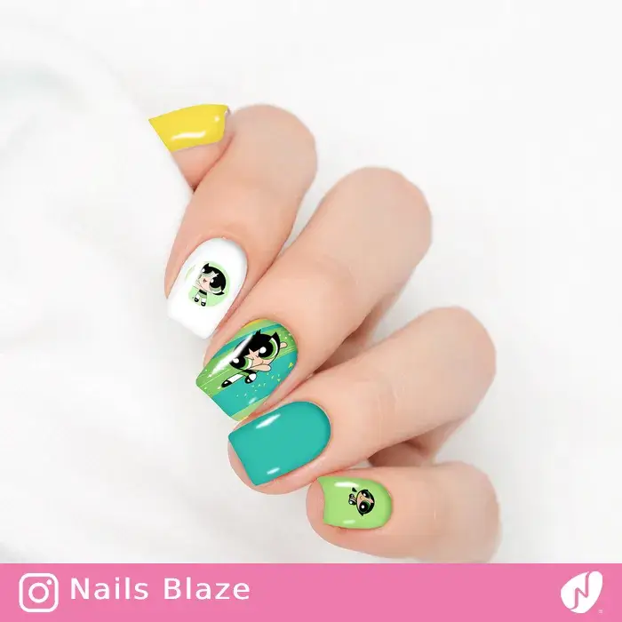 Powerpuff Girls | Cartoon Nails - NB66